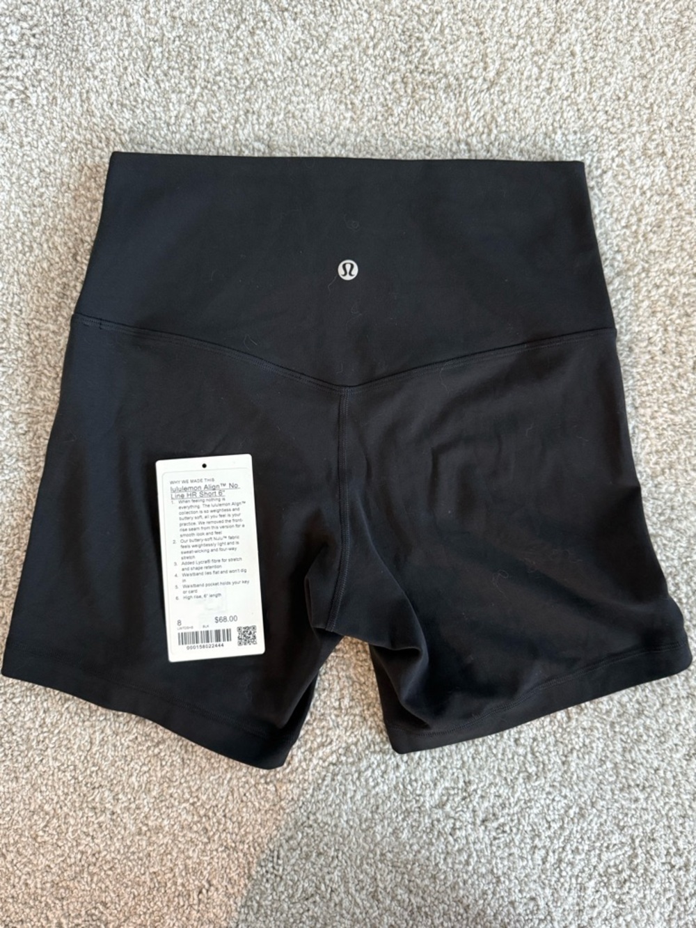 lululemon Align No Line High-Rise Short 6”